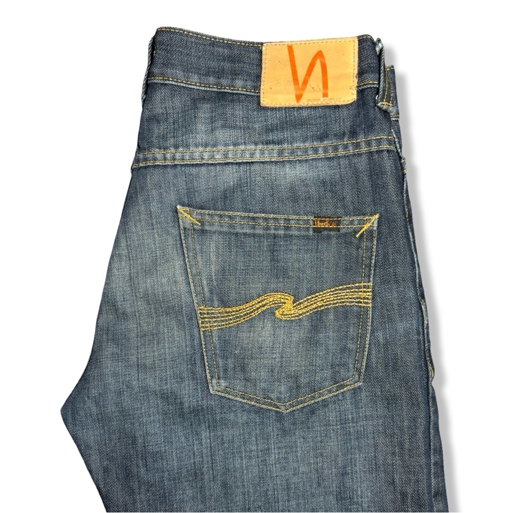 Nudie Jeans Men's Blue Denim